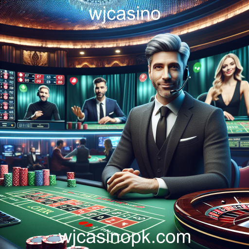 Experiência Imersiva nos Cassinos ao Vivo do wjcasino
